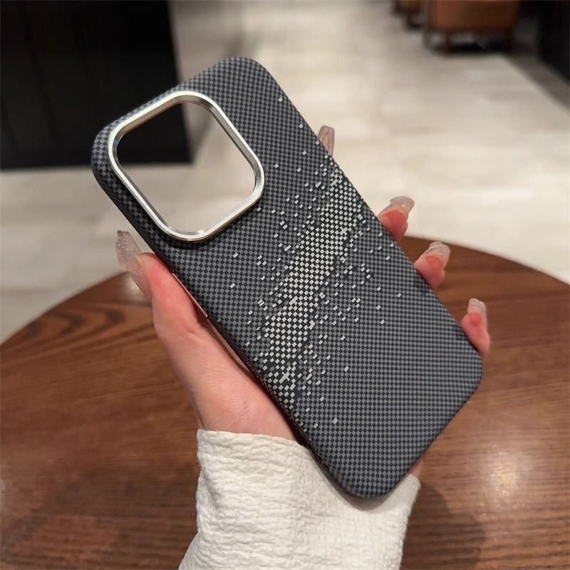 CarbonFiber™ Ultra‑Slim Premium Case – iPhone/Samsung (MagSafe Compatible)