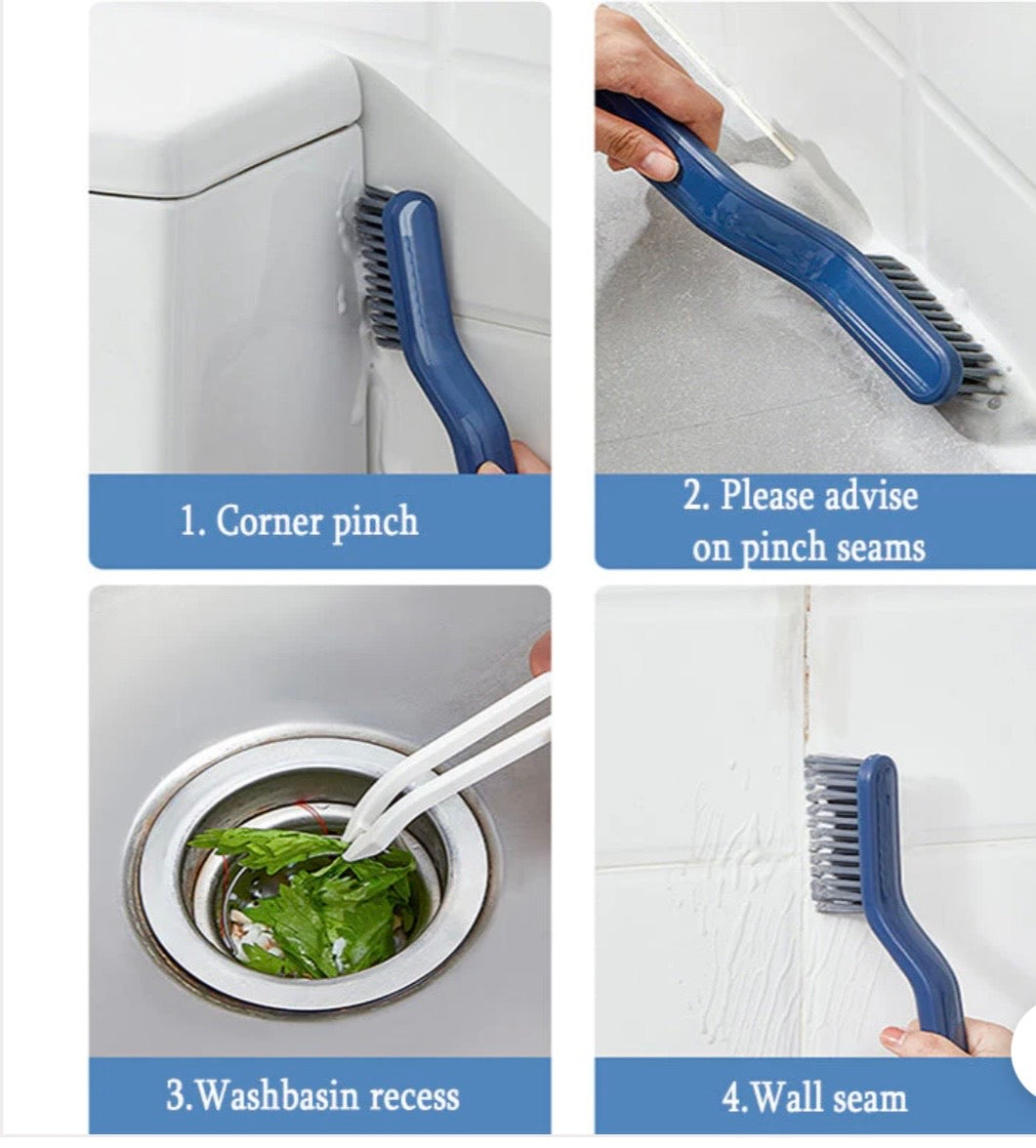2 in 1 Scrub Brush – Multifunctional V-Shape Cleane