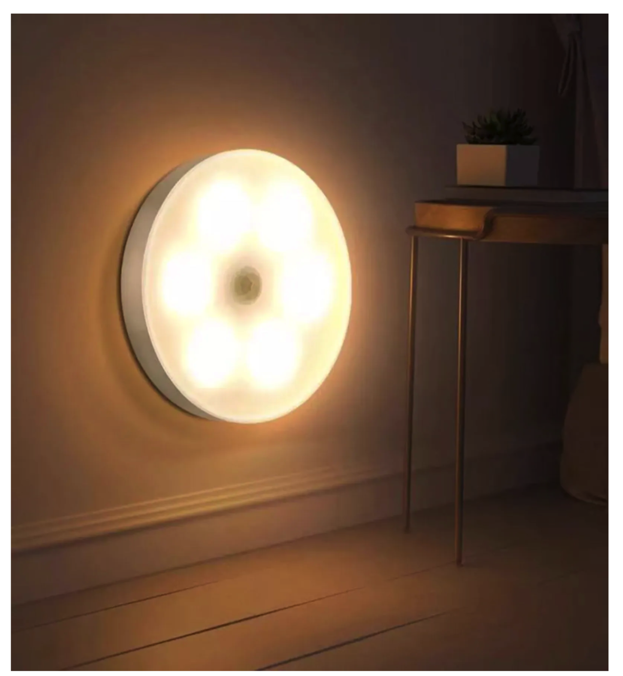 Motion Sensor Night Lamp (Rechargeable)