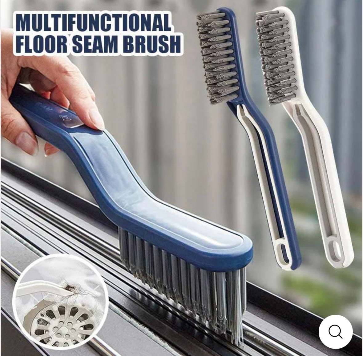 2 in 1 Scrub Brush – Multifunctional V-Shape Cleane