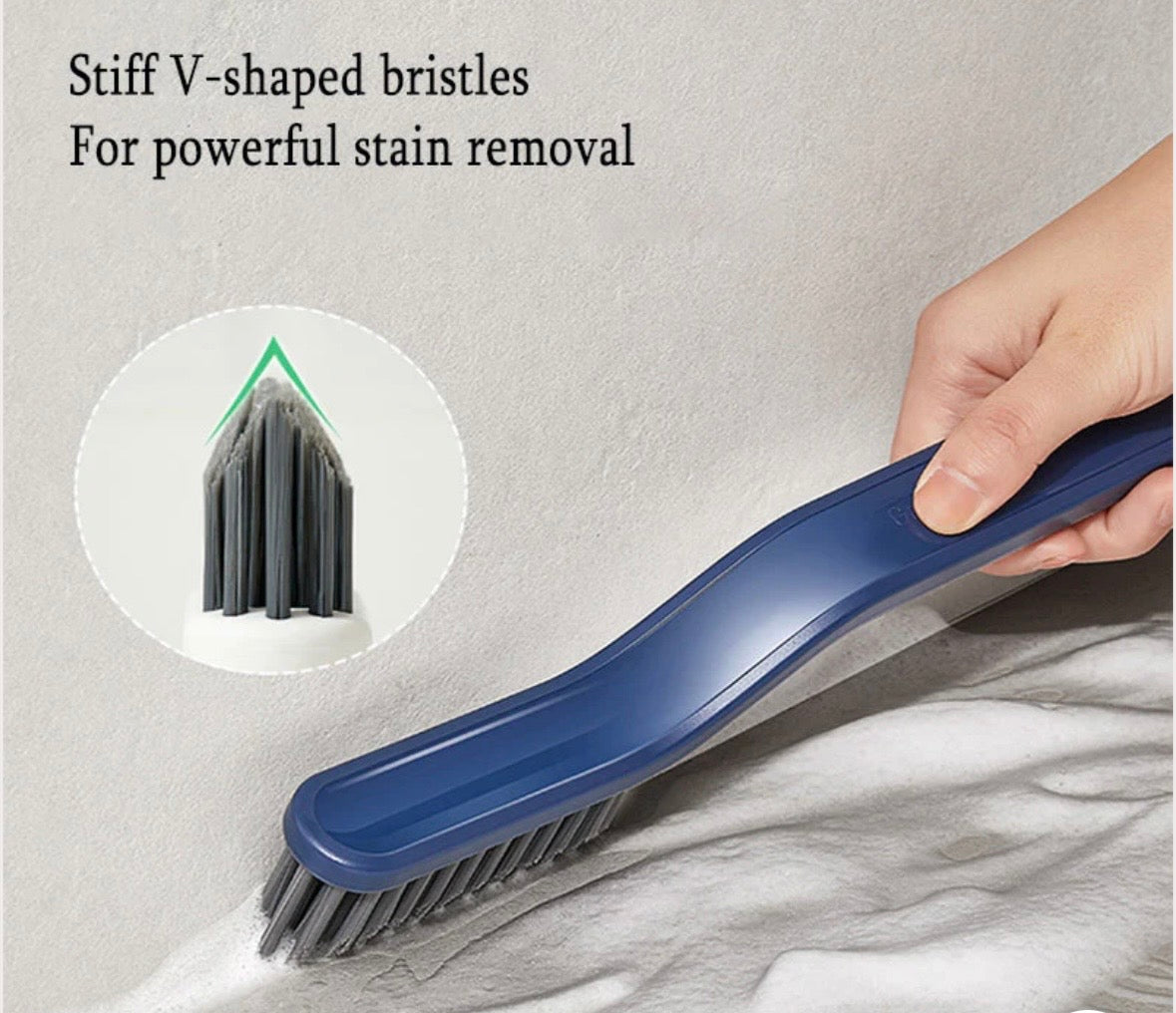 2 in 1 Scrub Brush – Multifunctional V-Shape Cleane
