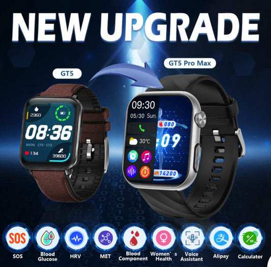 Upgrade FITVII® GT5 PRO MAX Blood Pressure Watch