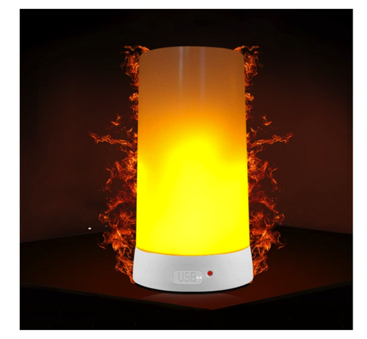 Smart Flame Aroma Diffuser Lamp