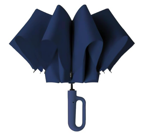 Dealmo Automatic Travel Umbrella – Windproof, Compact, Recharge-Ready