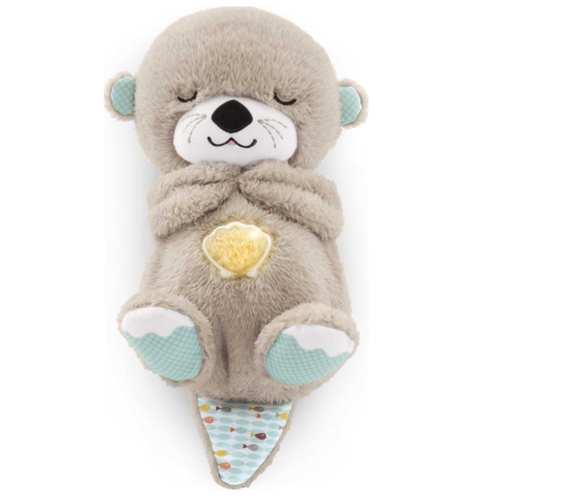 Soft Breathing Teddy with Music, Lights & Realistic Breathing Motion