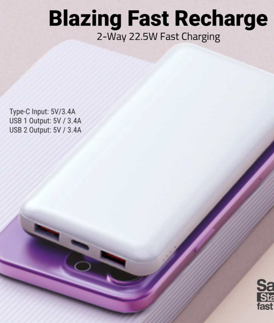 PowerPro™ Slim 10000mAh Fast Power Bank